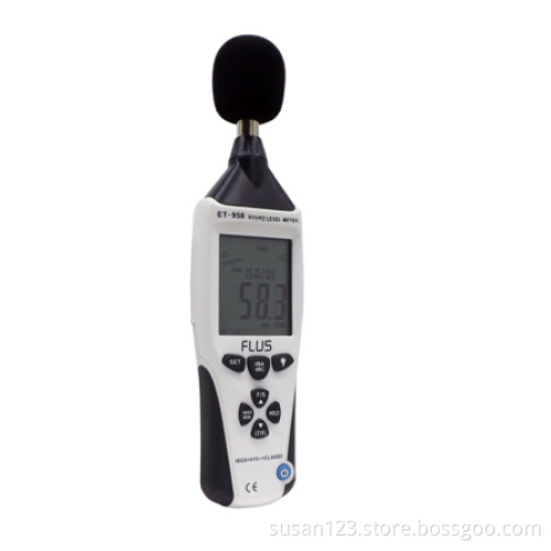 Real Time Analyzer Band Sound Level Meter with datalogger function